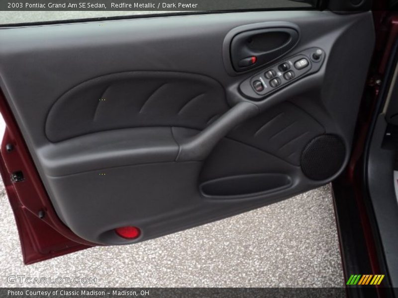 Redfire Metallic / Dark Pewter 2003 Pontiac Grand Am SE Sedan