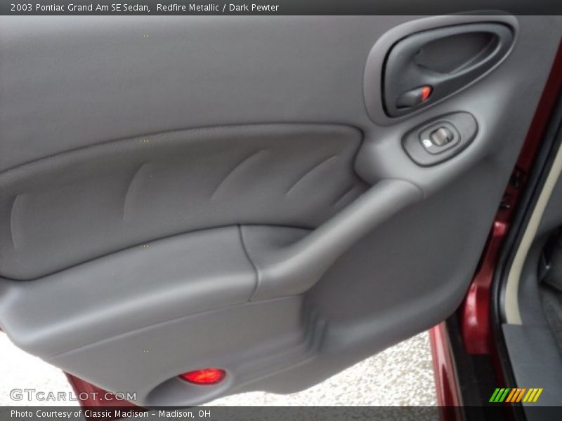 Redfire Metallic / Dark Pewter 2003 Pontiac Grand Am SE Sedan
