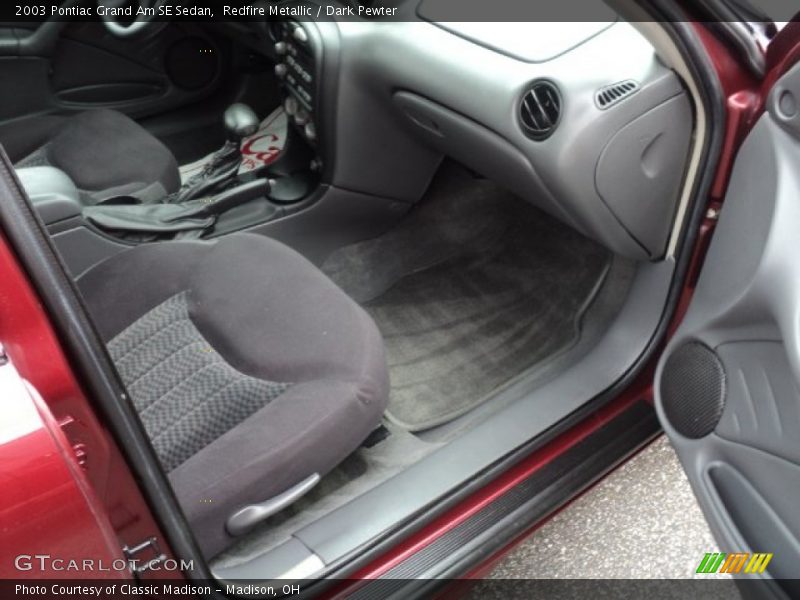 Redfire Metallic / Dark Pewter 2003 Pontiac Grand Am SE Sedan