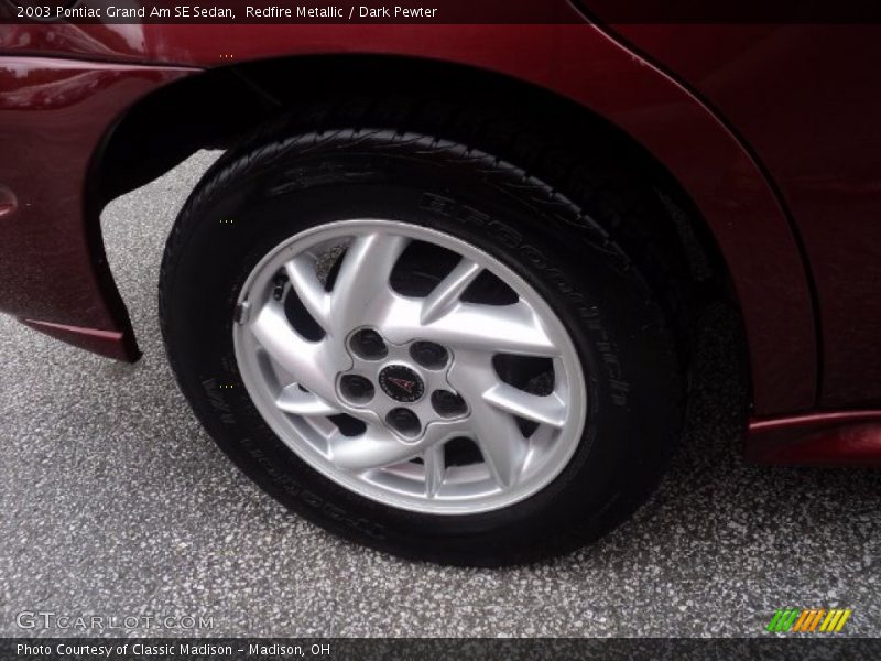 Redfire Metallic / Dark Pewter 2003 Pontiac Grand Am SE Sedan