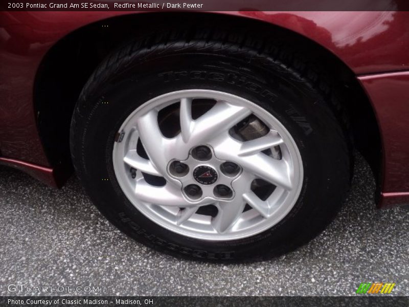 Redfire Metallic / Dark Pewter 2003 Pontiac Grand Am SE Sedan