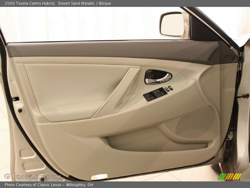 Desert Sand Metallic / Bisque 2009 Toyota Camry Hybrid