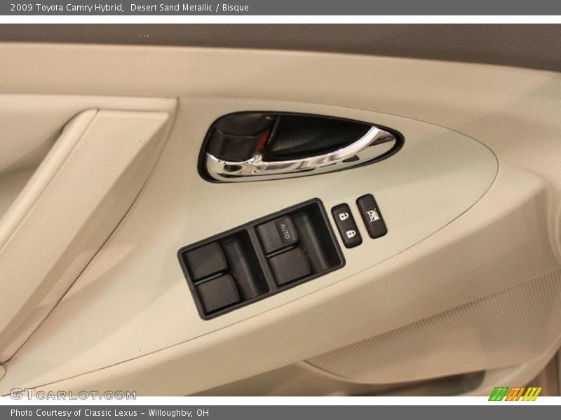 Desert Sand Metallic / Bisque 2009 Toyota Camry Hybrid