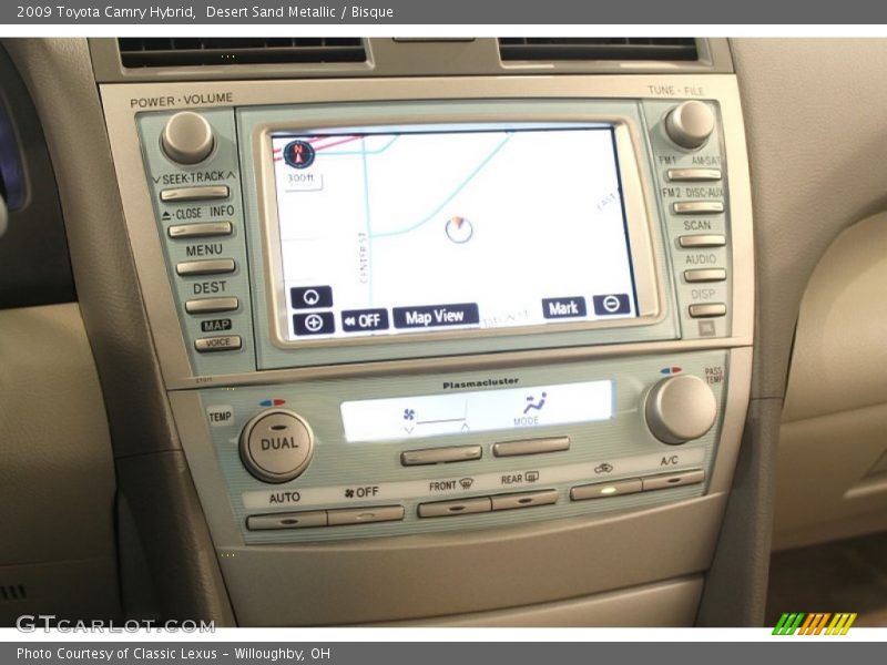 Desert Sand Metallic / Bisque 2009 Toyota Camry Hybrid