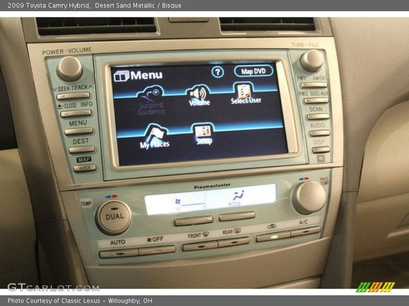 Desert Sand Metallic / Bisque 2009 Toyota Camry Hybrid