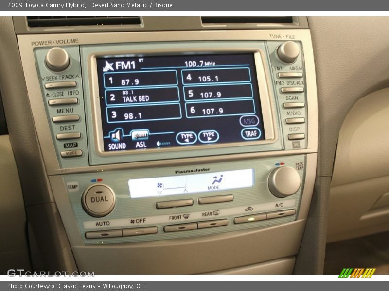 Desert Sand Metallic / Bisque 2009 Toyota Camry Hybrid
