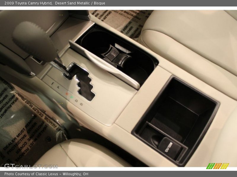 Desert Sand Metallic / Bisque 2009 Toyota Camry Hybrid