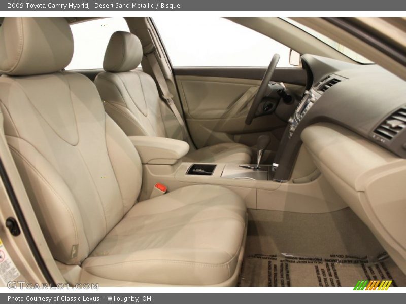 Desert Sand Metallic / Bisque 2009 Toyota Camry Hybrid