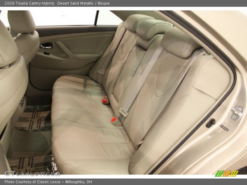Desert Sand Metallic / Bisque 2009 Toyota Camry Hybrid