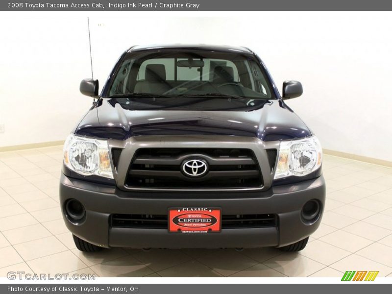Indigo Ink Pearl / Graphite Gray 2008 Toyota Tacoma Access Cab