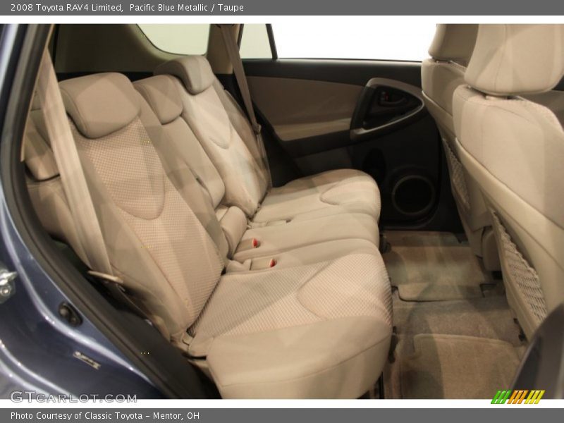 Pacific Blue Metallic / Taupe 2008 Toyota RAV4 Limited
