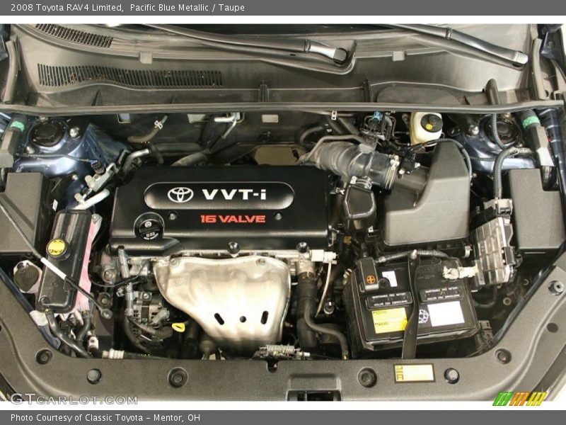 Pacific Blue Metallic / Taupe 2008 Toyota RAV4 Limited