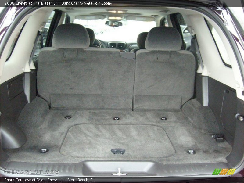 Dark Cherry Metallic / Ebony 2008 Chevrolet TrailBlazer LT