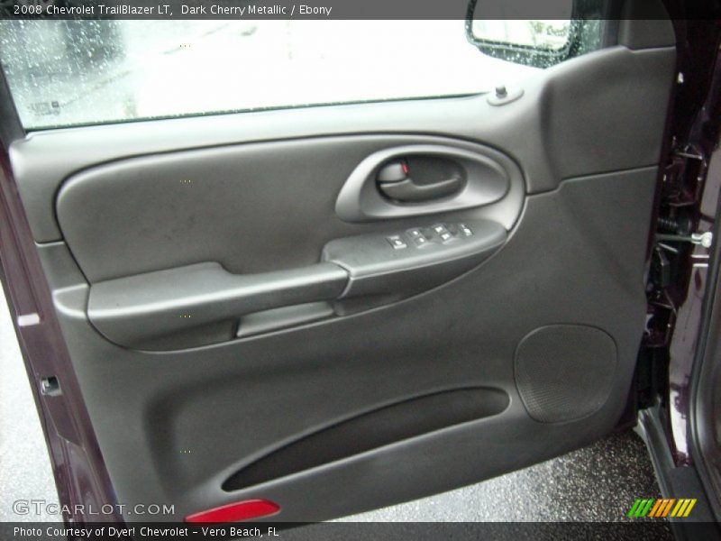 Dark Cherry Metallic / Ebony 2008 Chevrolet TrailBlazer LT
