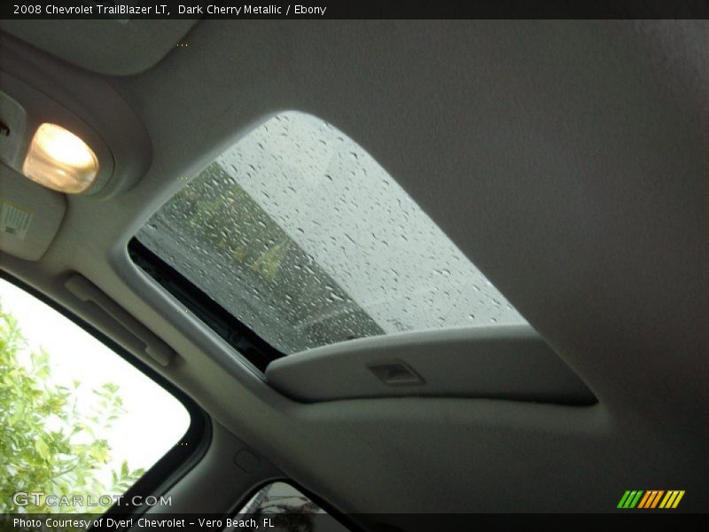 Dark Cherry Metallic / Ebony 2008 Chevrolet TrailBlazer LT