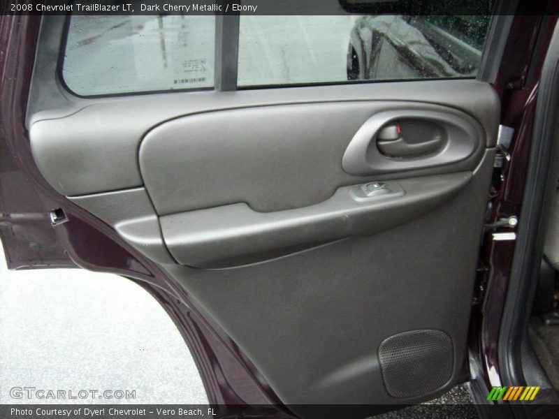 Dark Cherry Metallic / Ebony 2008 Chevrolet TrailBlazer LT