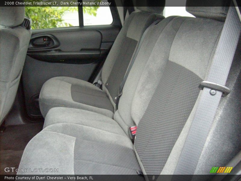 Dark Cherry Metallic / Ebony 2008 Chevrolet TrailBlazer LT