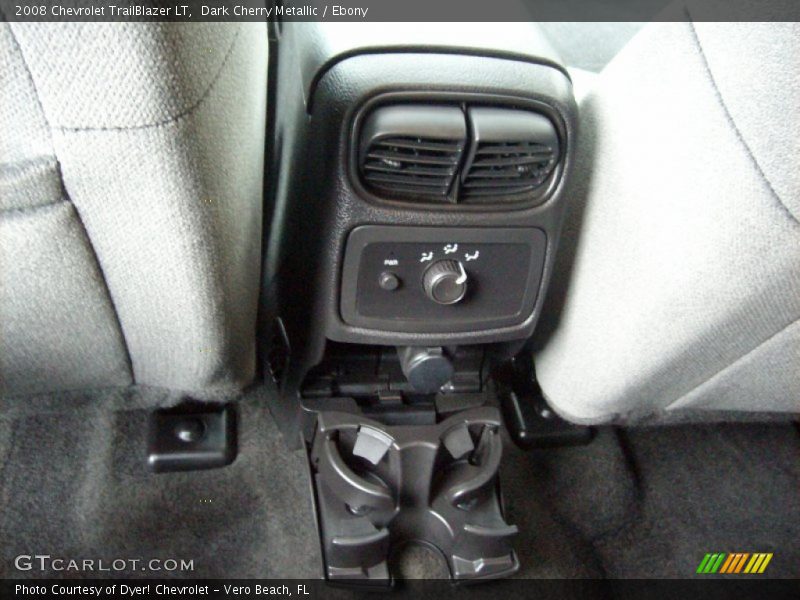 Dark Cherry Metallic / Ebony 2008 Chevrolet TrailBlazer LT