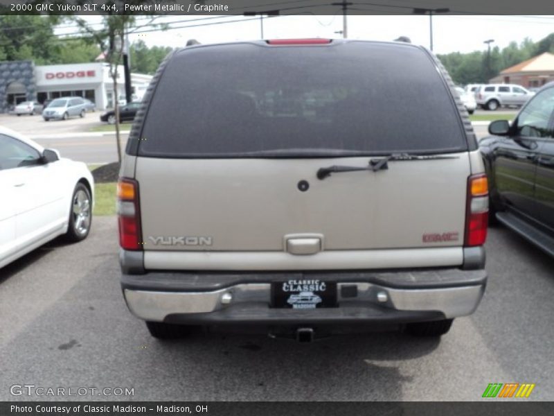 Pewter Metallic / Graphite 2000 GMC Yukon SLT 4x4