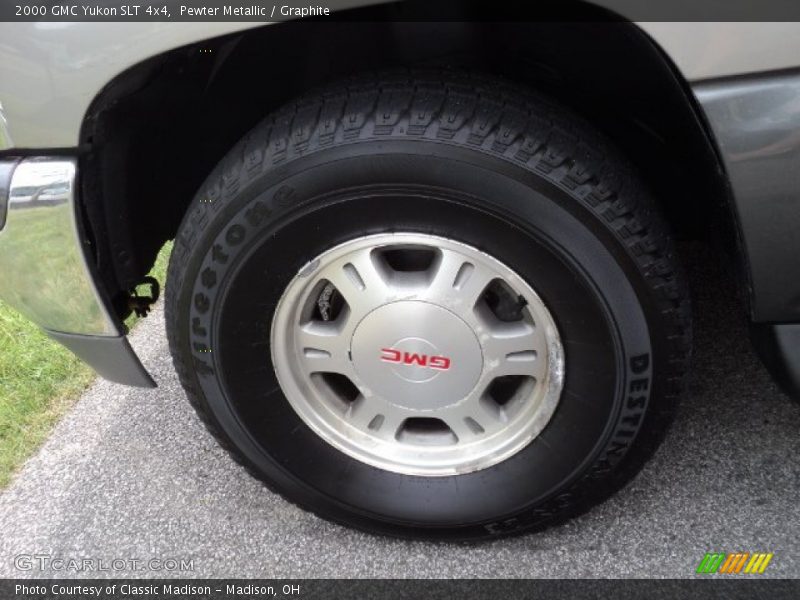Pewter Metallic / Graphite 2000 GMC Yukon SLT 4x4