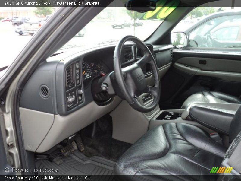  2000 Yukon SLT 4x4 Graphite Interior