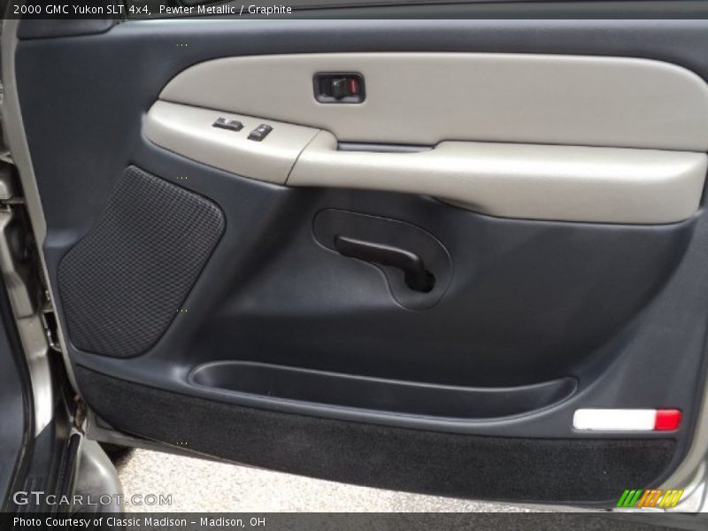 Pewter Metallic / Graphite 2000 GMC Yukon SLT 4x4