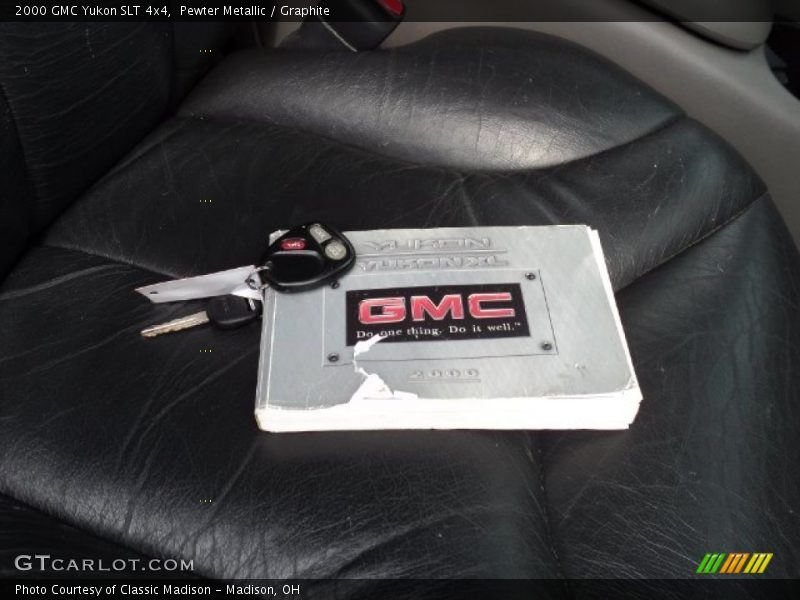 Pewter Metallic / Graphite 2000 GMC Yukon SLT 4x4