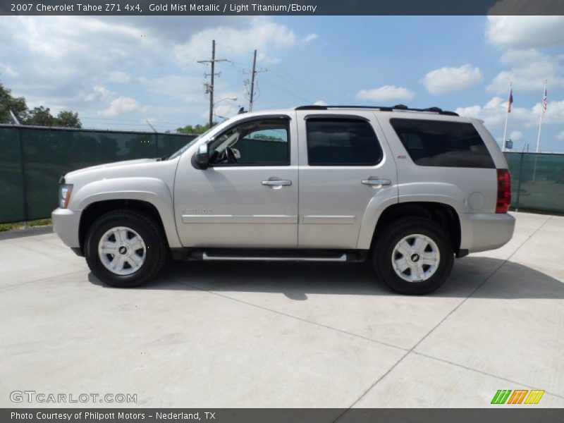  2007 Tahoe Z71 4x4 Gold Mist Metallic