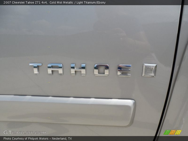  2007 Tahoe Z71 4x4 Logo