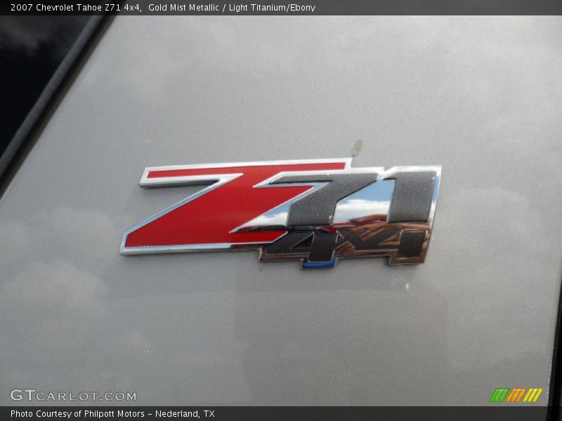  2007 Tahoe Z71 4x4 Logo