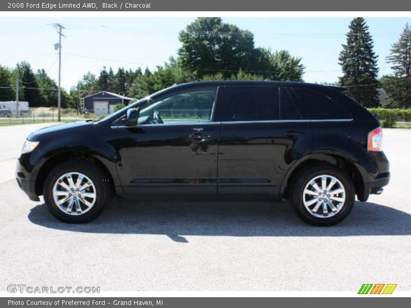 Black / Charcoal 2008 Ford Edge Limited AWD