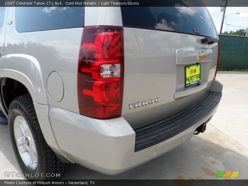 Gold Mist Metallic / Light Titanium/Ebony 2007 Chevrolet Tahoe Z71 4x4
