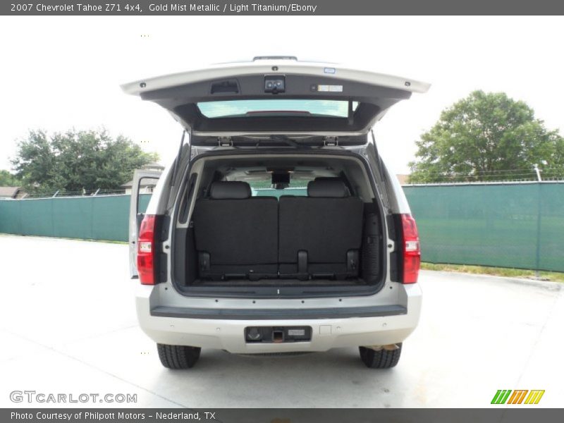 Gold Mist Metallic / Light Titanium/Ebony 2007 Chevrolet Tahoe Z71 4x4