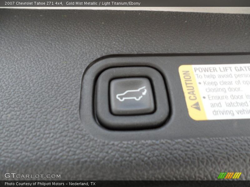 Gold Mist Metallic / Light Titanium/Ebony 2007 Chevrolet Tahoe Z71 4x4