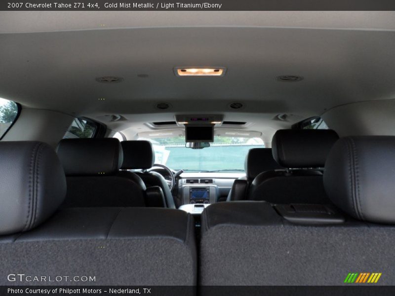 Gold Mist Metallic / Light Titanium/Ebony 2007 Chevrolet Tahoe Z71 4x4