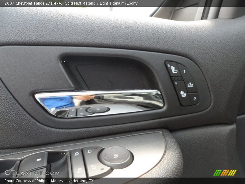 Gold Mist Metallic / Light Titanium/Ebony 2007 Chevrolet Tahoe Z71 4x4