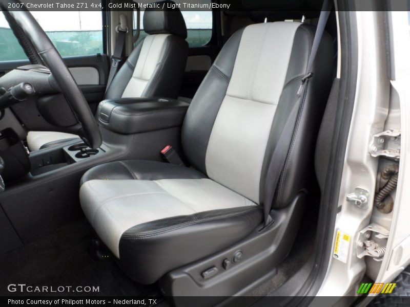 Gold Mist Metallic / Light Titanium/Ebony 2007 Chevrolet Tahoe Z71 4x4