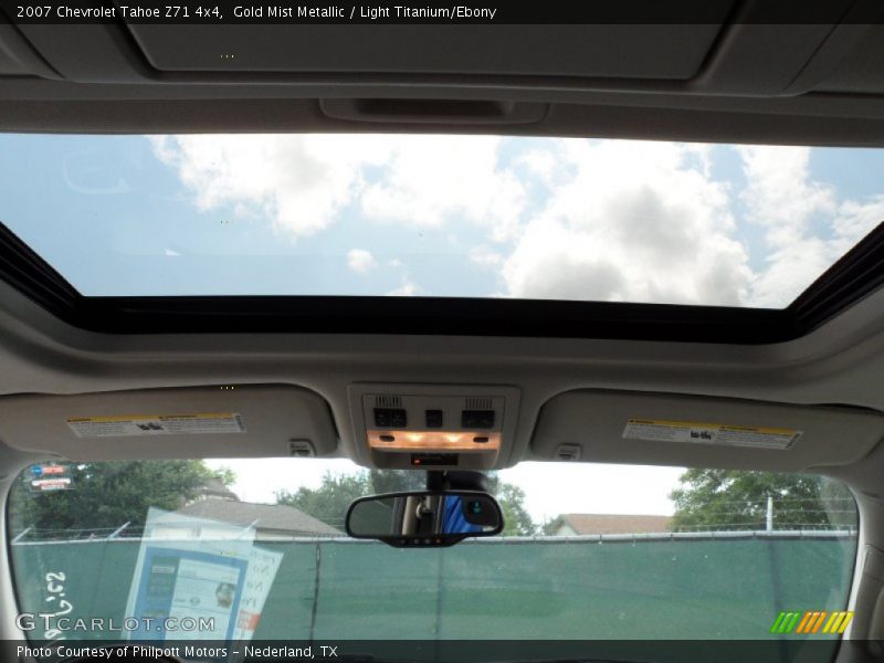 Gold Mist Metallic / Light Titanium/Ebony 2007 Chevrolet Tahoe Z71 4x4