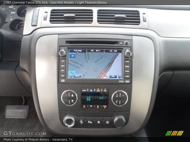 Navigation of 2007 Tahoe Z71 4x4