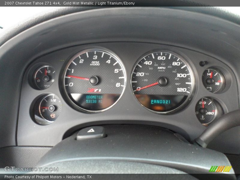  2007 Tahoe Z71 4x4 Z71 4x4 Gauges
