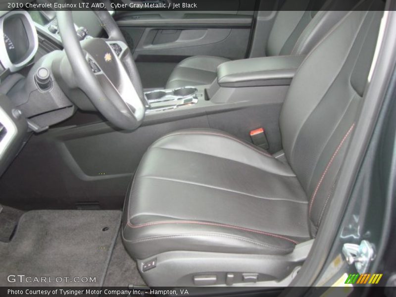  2010 Equinox LTZ AWD Jet Black Interior