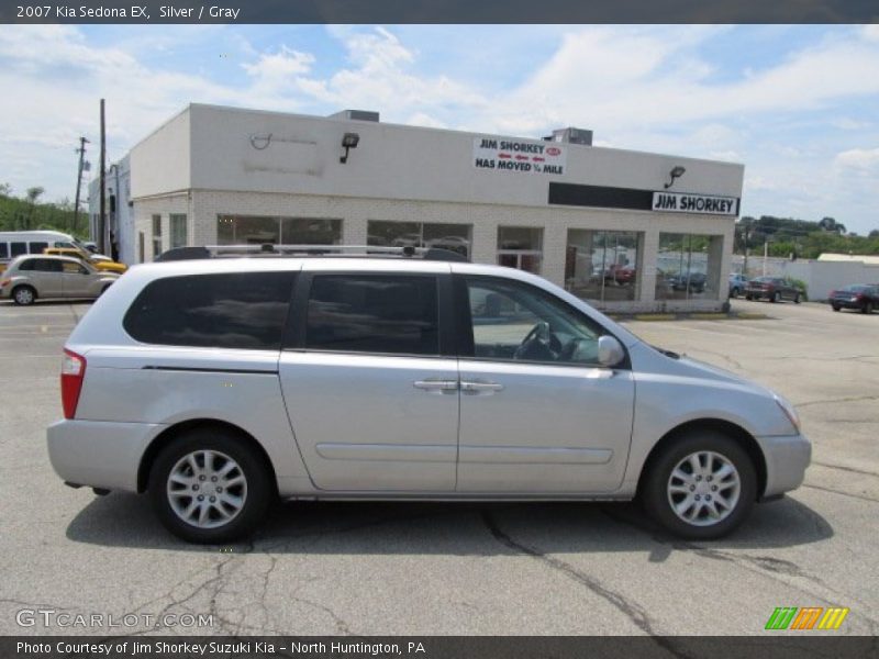 Silver / Gray 2007 Kia Sedona EX