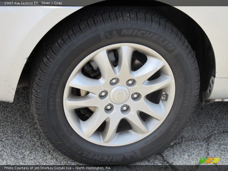 Silver / Gray 2007 Kia Sedona EX