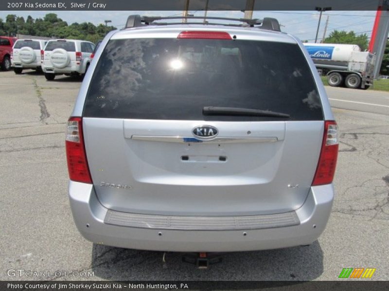 Silver / Gray 2007 Kia Sedona EX