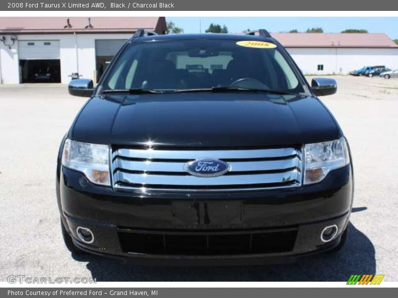 Black / Charcoal Black 2008 Ford Taurus X Limited AWD