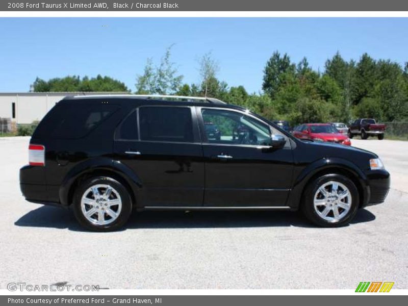 Black / Charcoal Black 2008 Ford Taurus X Limited AWD