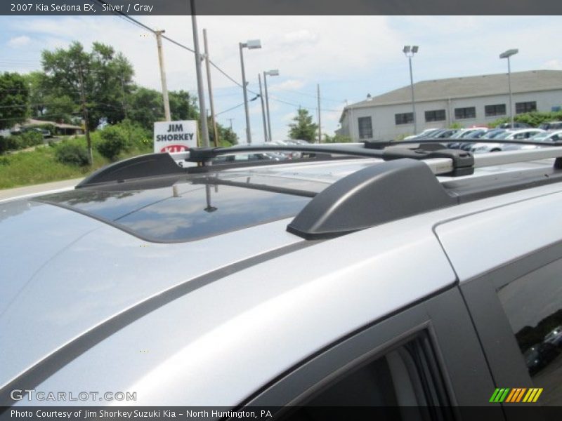 Silver / Gray 2007 Kia Sedona EX