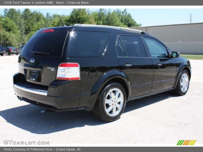 Black / Charcoal Black 2008 Ford Taurus X Limited AWD