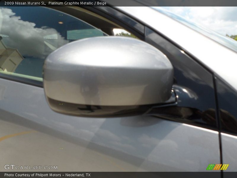 Platinum Graphite Metallic / Beige 2009 Nissan Murano SL