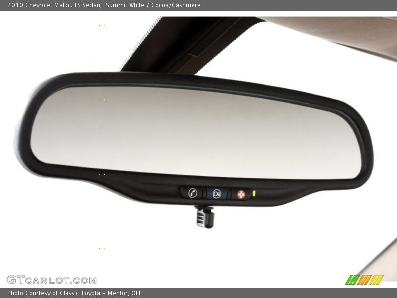 Summit White / Cocoa/Cashmere 2010 Chevrolet Malibu LS Sedan